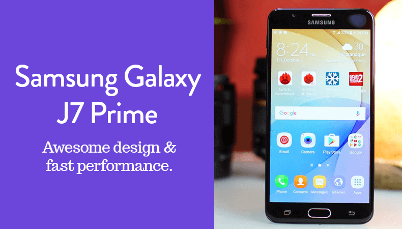 samsung galaxyj7 prime awesome design and fast performance