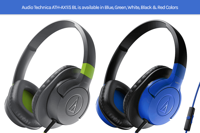Audio Technica ATH-AX1iS BL Headphone