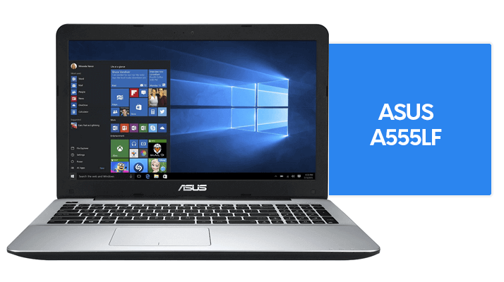 specifications of asus a555lf model