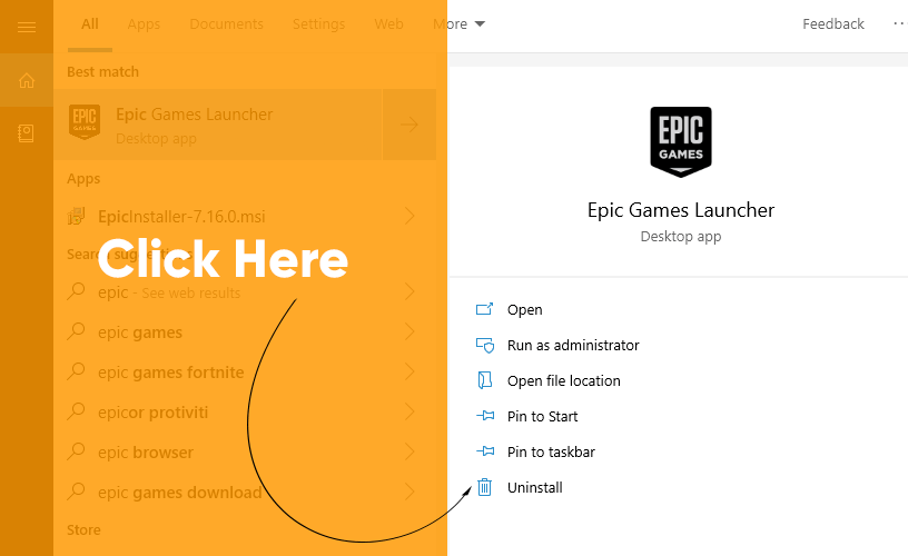 How To Completely Uninstall Epic Games Launcher From Your Computer